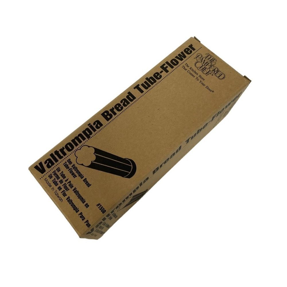 Pampered Chef Valtrompia Bread Tube Flower Instruction Recipe Book #1550